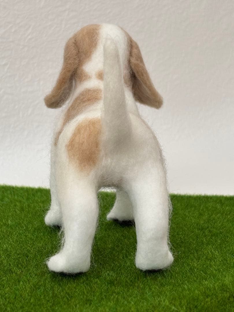 ビーグル犬 羊毛フェルト　ハンドメイド