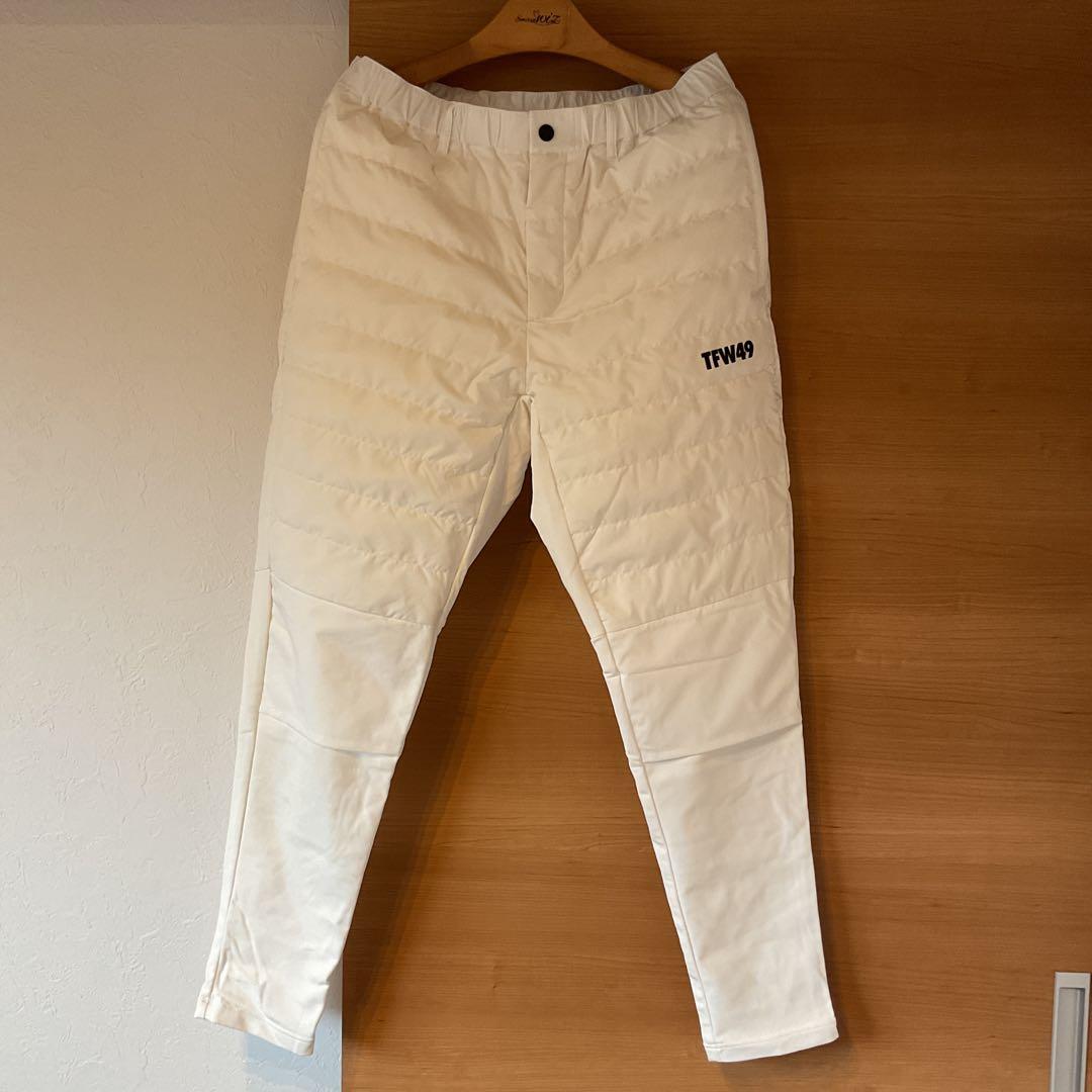 た*)様 TFW49 SHIELD WARMER PANTS サイズL 白　サン