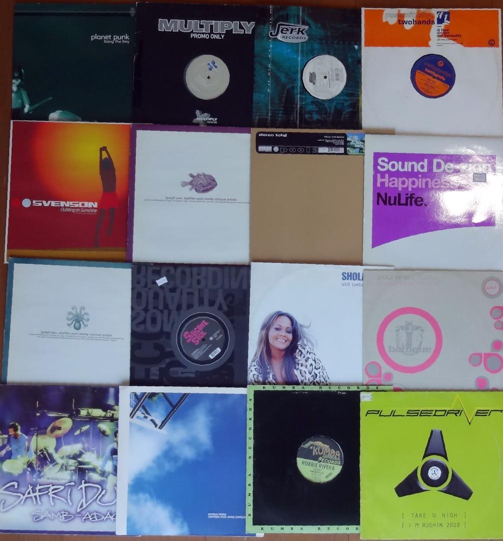 HOUSE TECHNO DISCO 4つ打ち系 レコード74枚セット 送料無料
