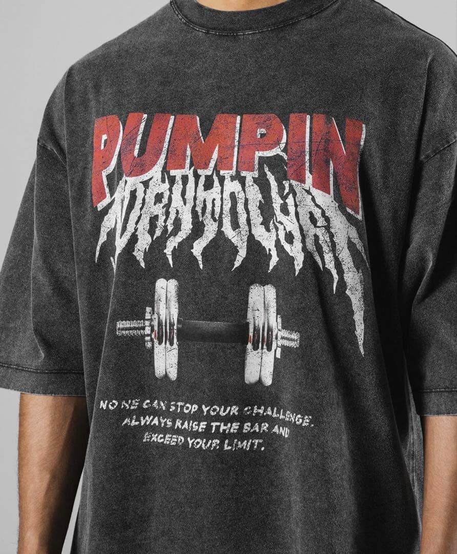GYM LYFT リフト PUMPIN オーバーサイズTシャツ