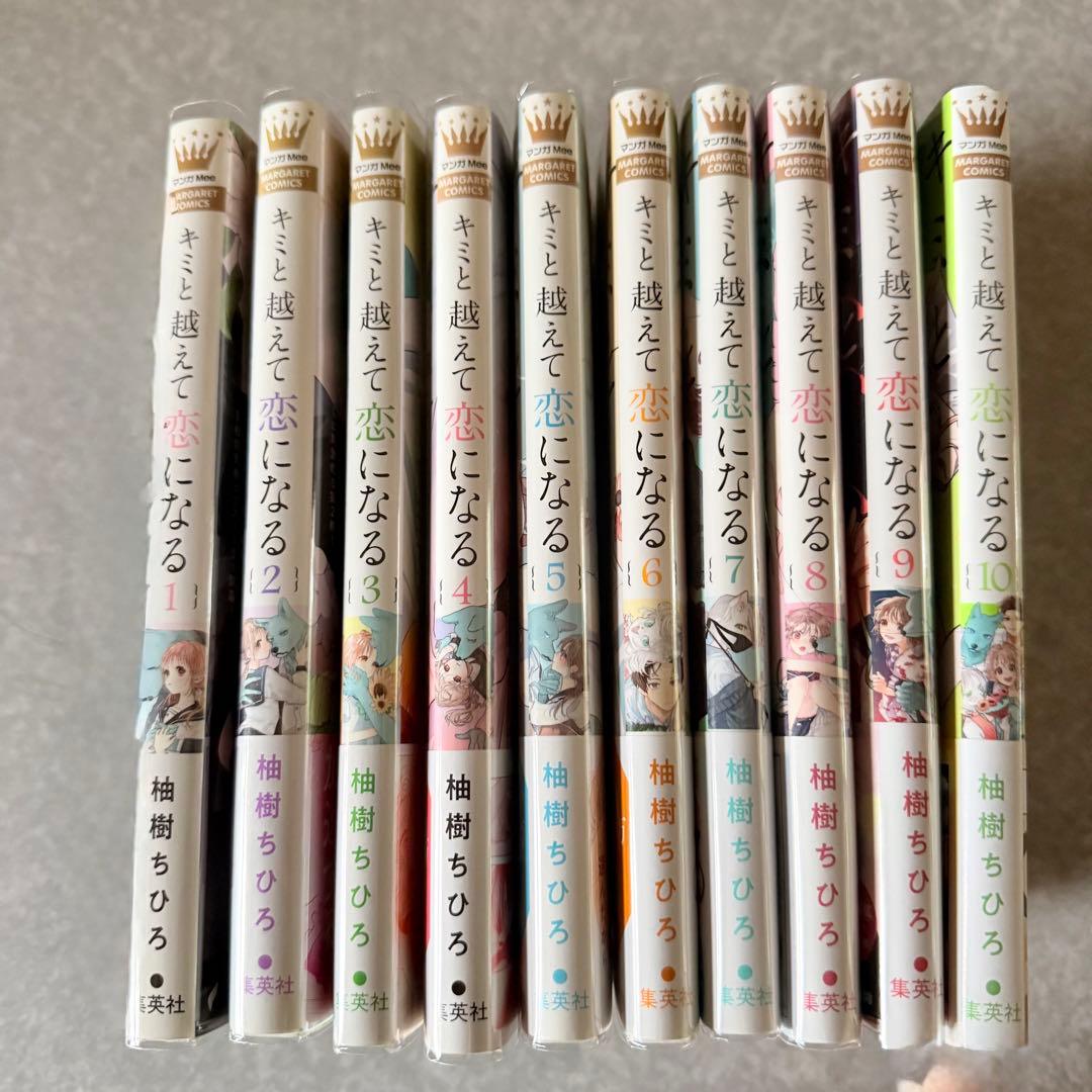 キミと越えて恋になる 柚樹ちひろ 1巻〜10巻 全巻　セット 集英社 初版