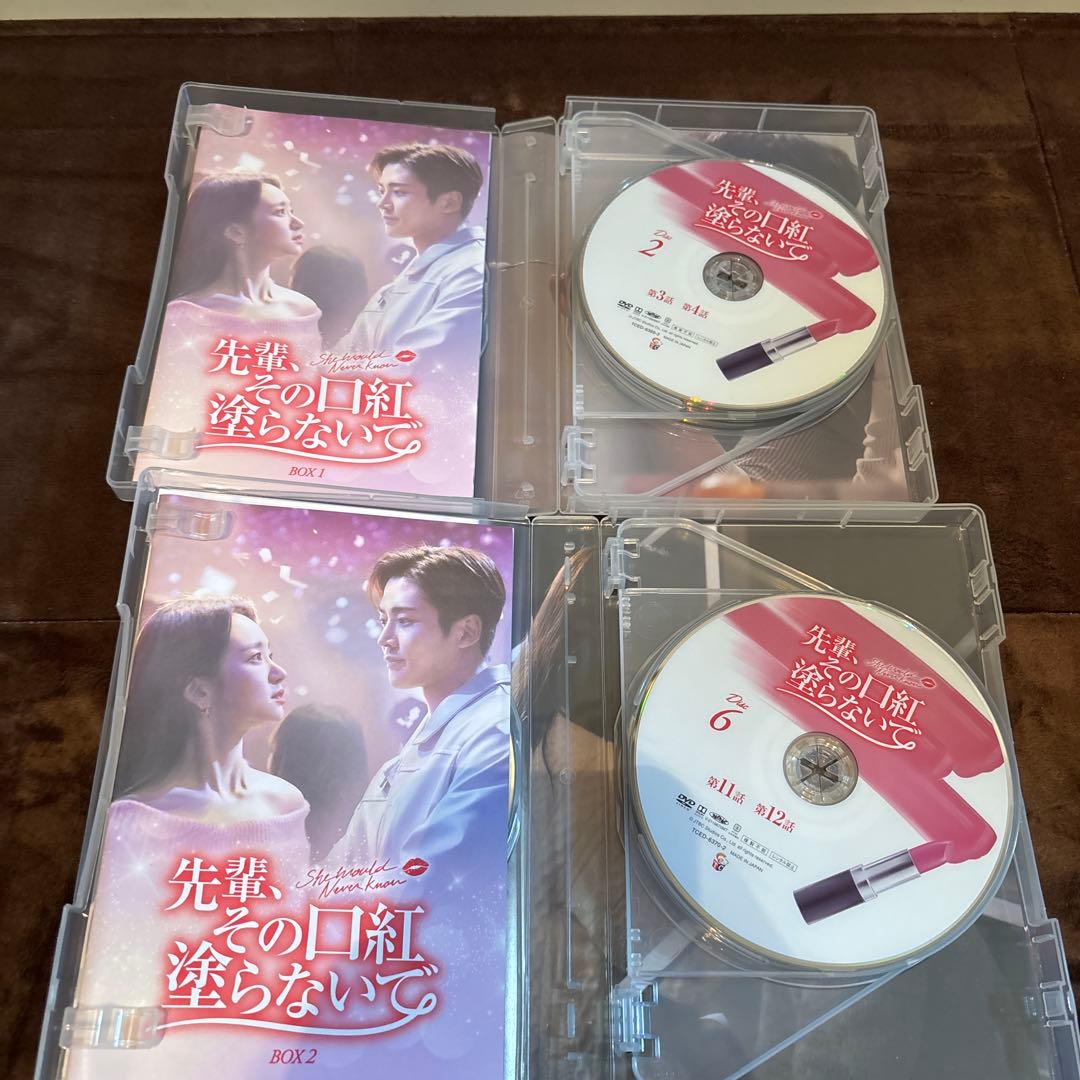 韓国ドラマ　先輩、その口紅塗らないで DVD-BOX1＆2