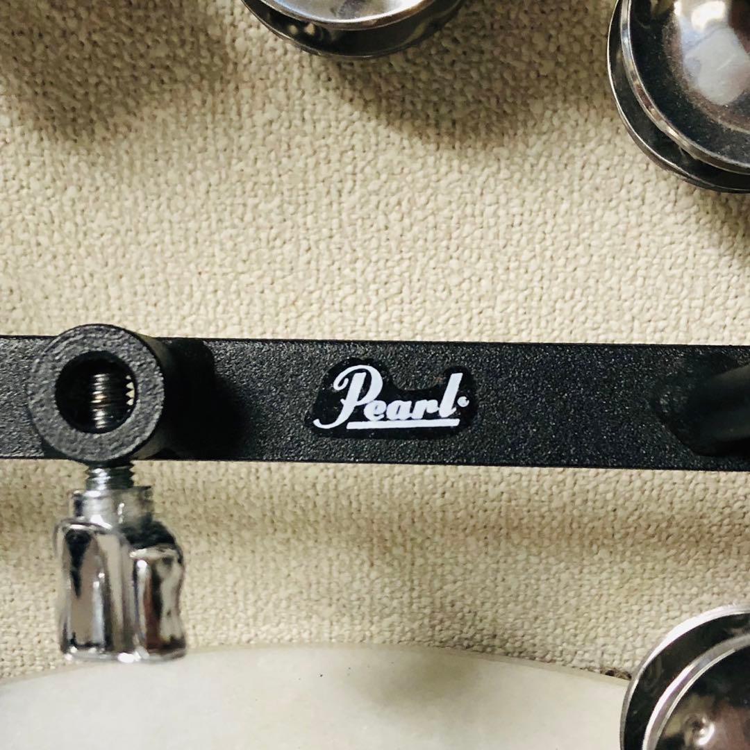 F13 Pearl パール ハイハットジングルリング タンバリン ブラス製