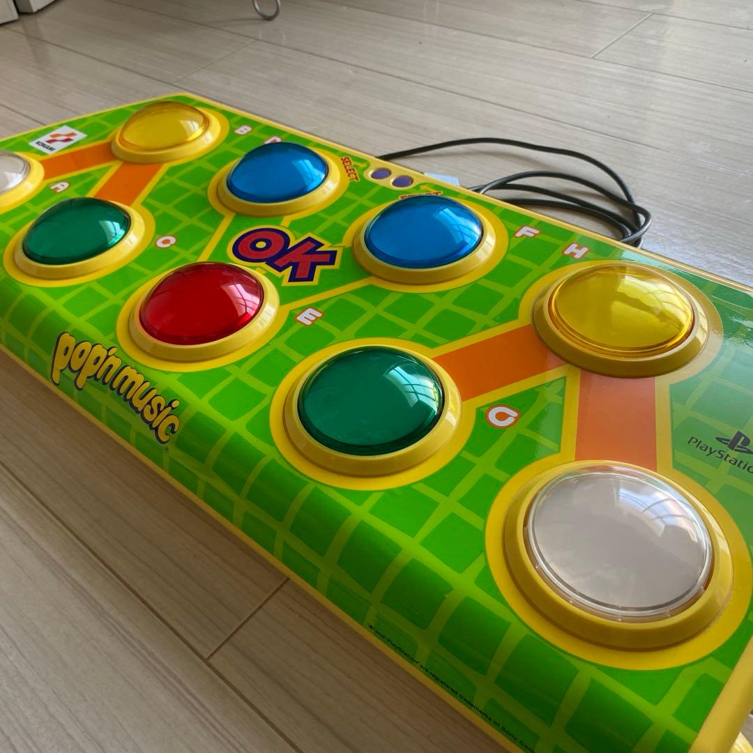静音化済 ポップンミュージック アーケードスタイル コントローラ
