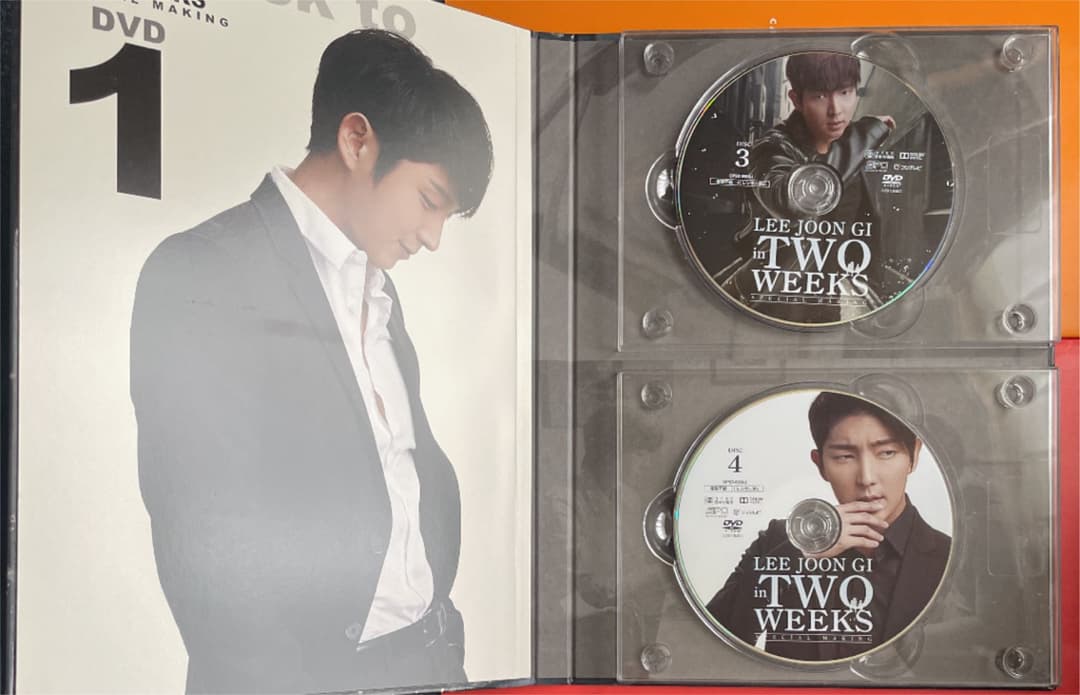 イ・ジュンギ in TWO WEEKS スペシャルメイキング DVD 1+2