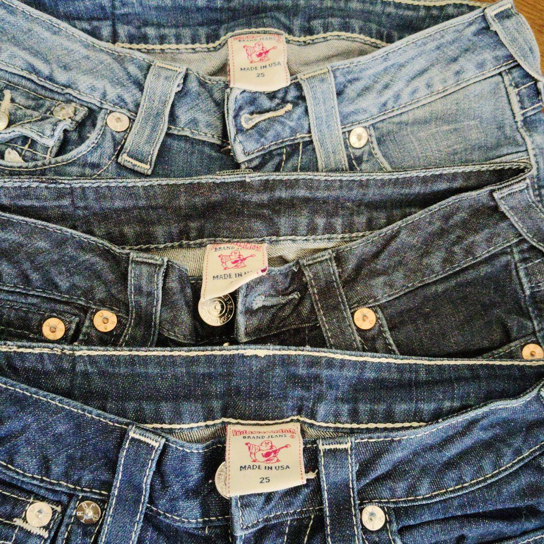 True Religion デニム 3点セット　サイズ25