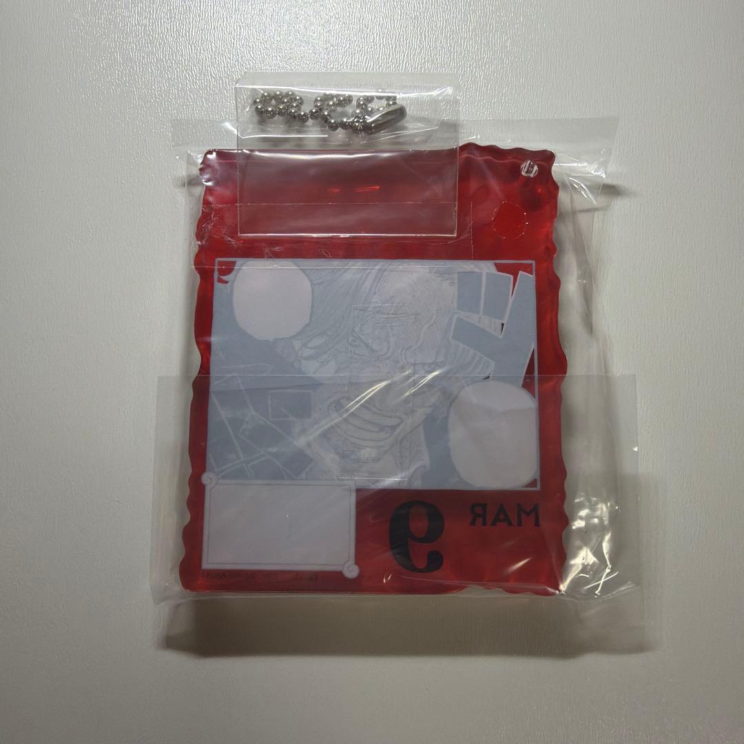 ワンピース　ベースショップくじ　シャンクス　アクリルブロックチャーム