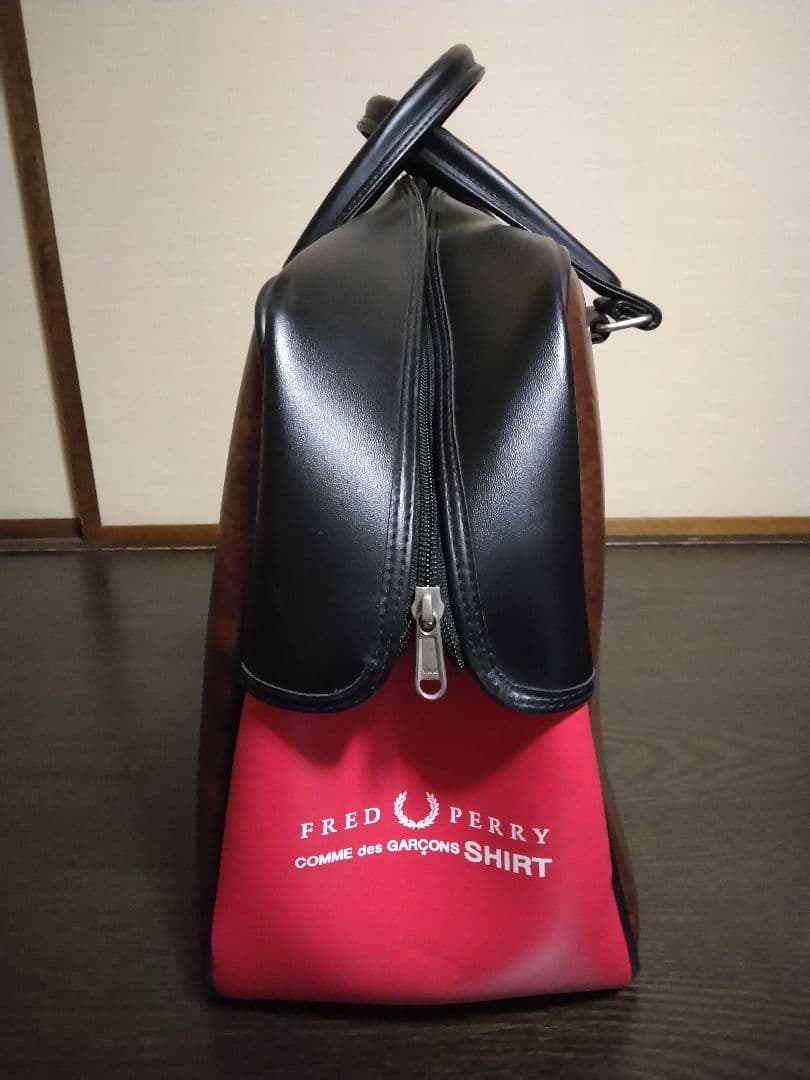 FREDPERRY COMME des GARÇONS SHIRTボストンバッグ