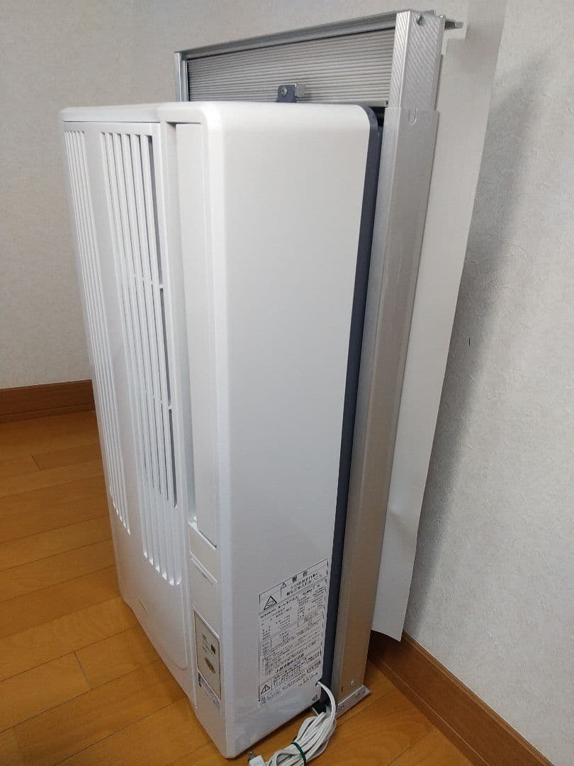 【極美品】KOIZUMI 窓用エアコン KAW-1682 付属品多数 工事不要