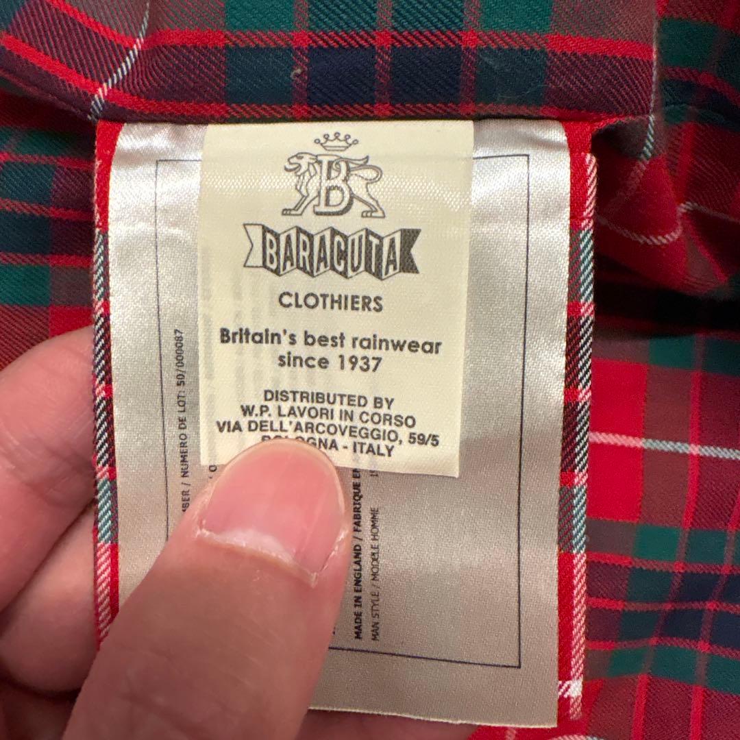 BARACUTA g9 40サイズ レッド