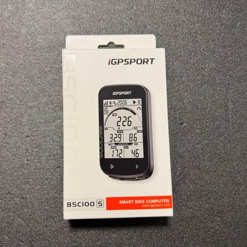 新品未開封【iGPSPORT】BSC100Sサイクルコンピューター&純正マウント