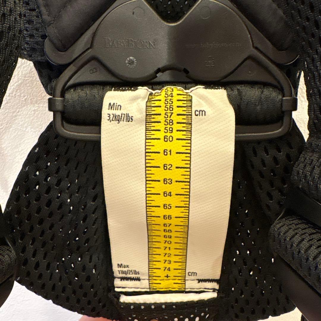 BABYBJÖRN Baby Carrier Mini ブラック メッシュ