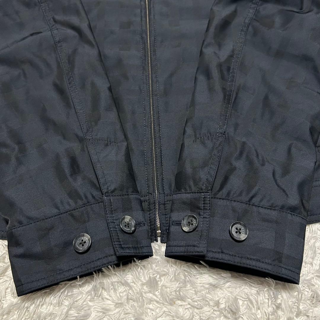 美品 希少 DAKS ハリントンジャケット スウィングトップ チェック XL