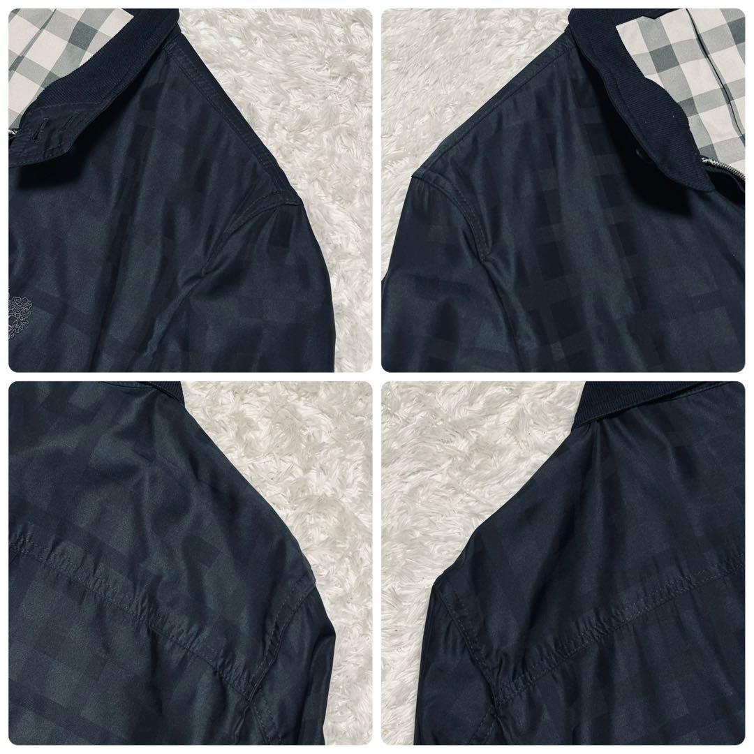 美品 希少 DAKS ハリントンジャケット スウィングトップ チェック XL