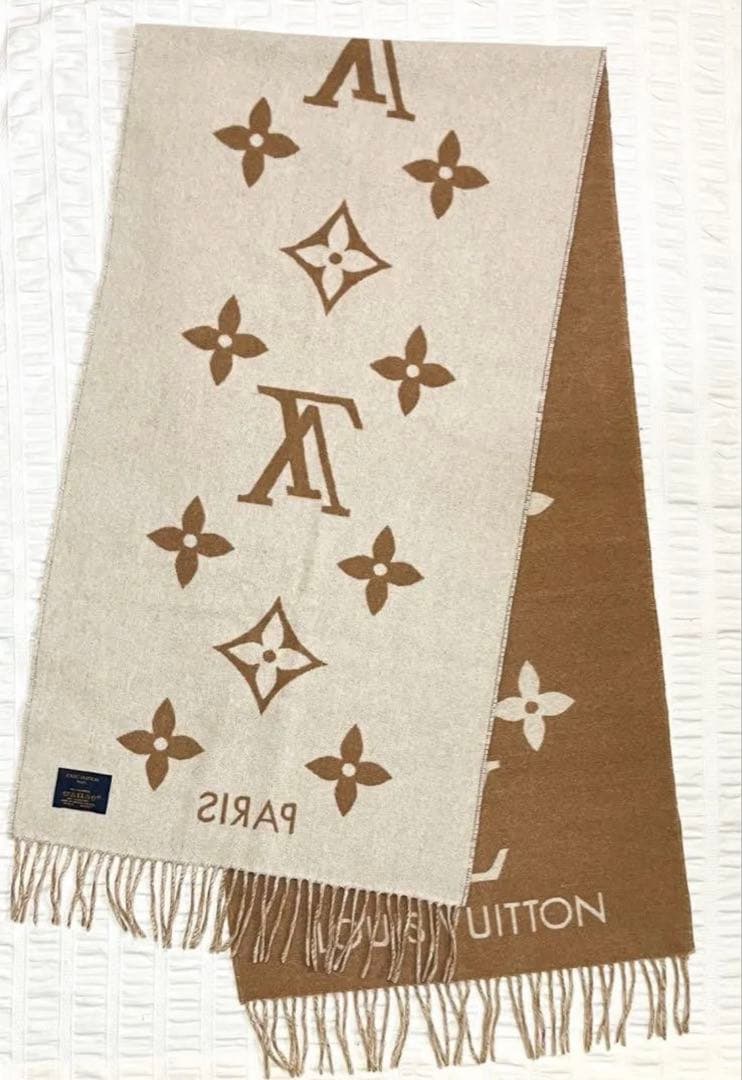 最終値下げLOUIS VUITTON エシャルプ・レイキャビックマフラー