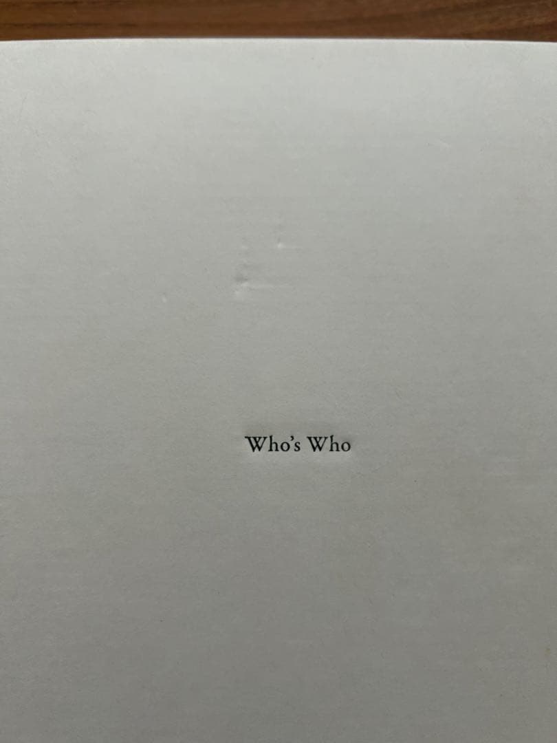 岡崎和郎　Who's Who アートブック