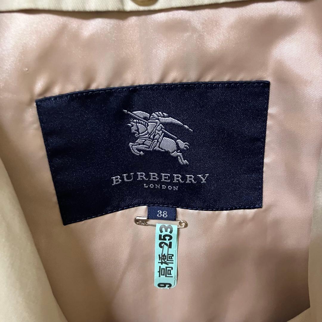 Burberry London ノバチェック　トレンチコート　インナー付　38