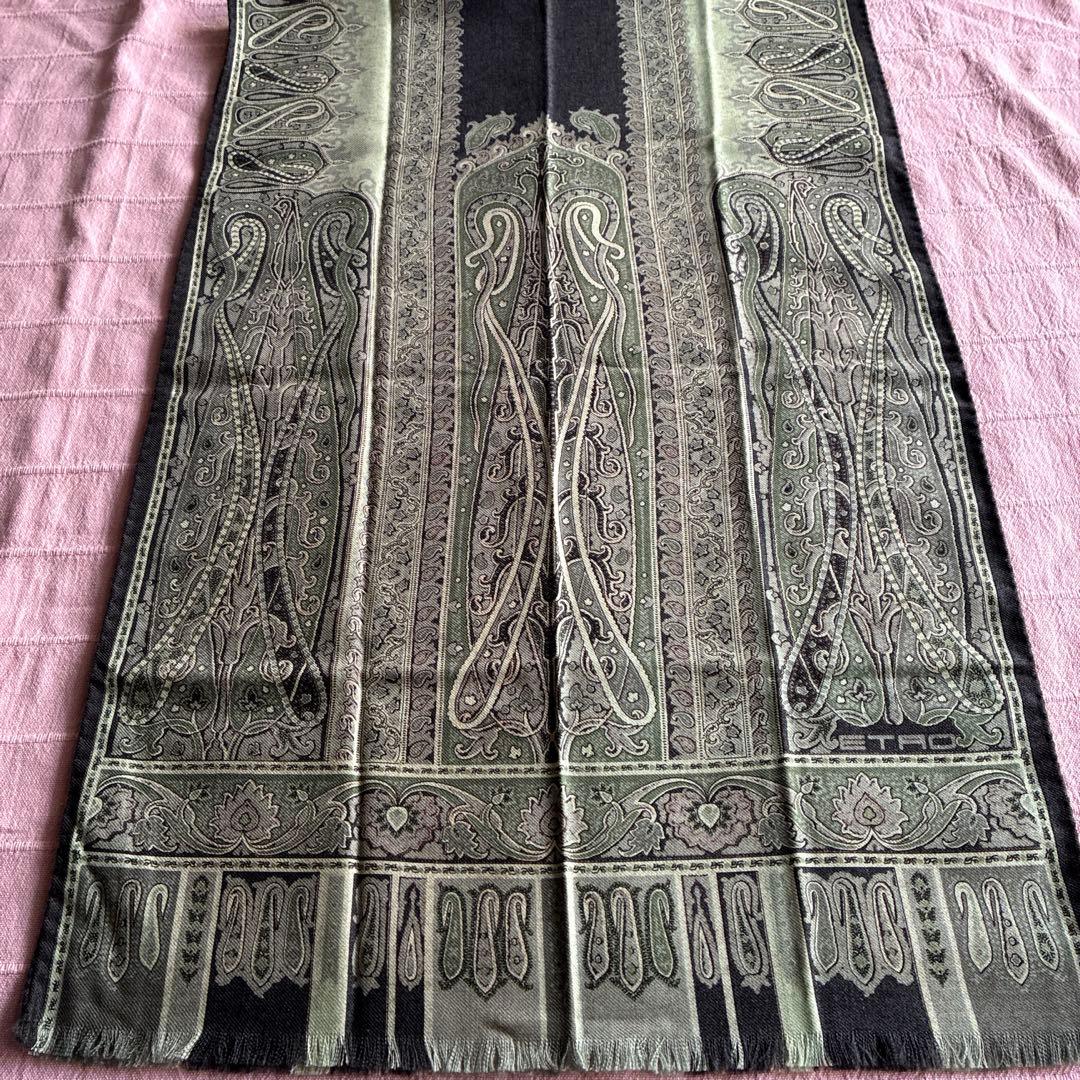 ETRO ペイズリー柄 ストール/マフラー　美品　ユニセックス　専用