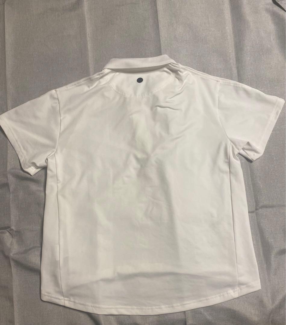 BRIEFING ブリーフィングLOGO POLO 白XS