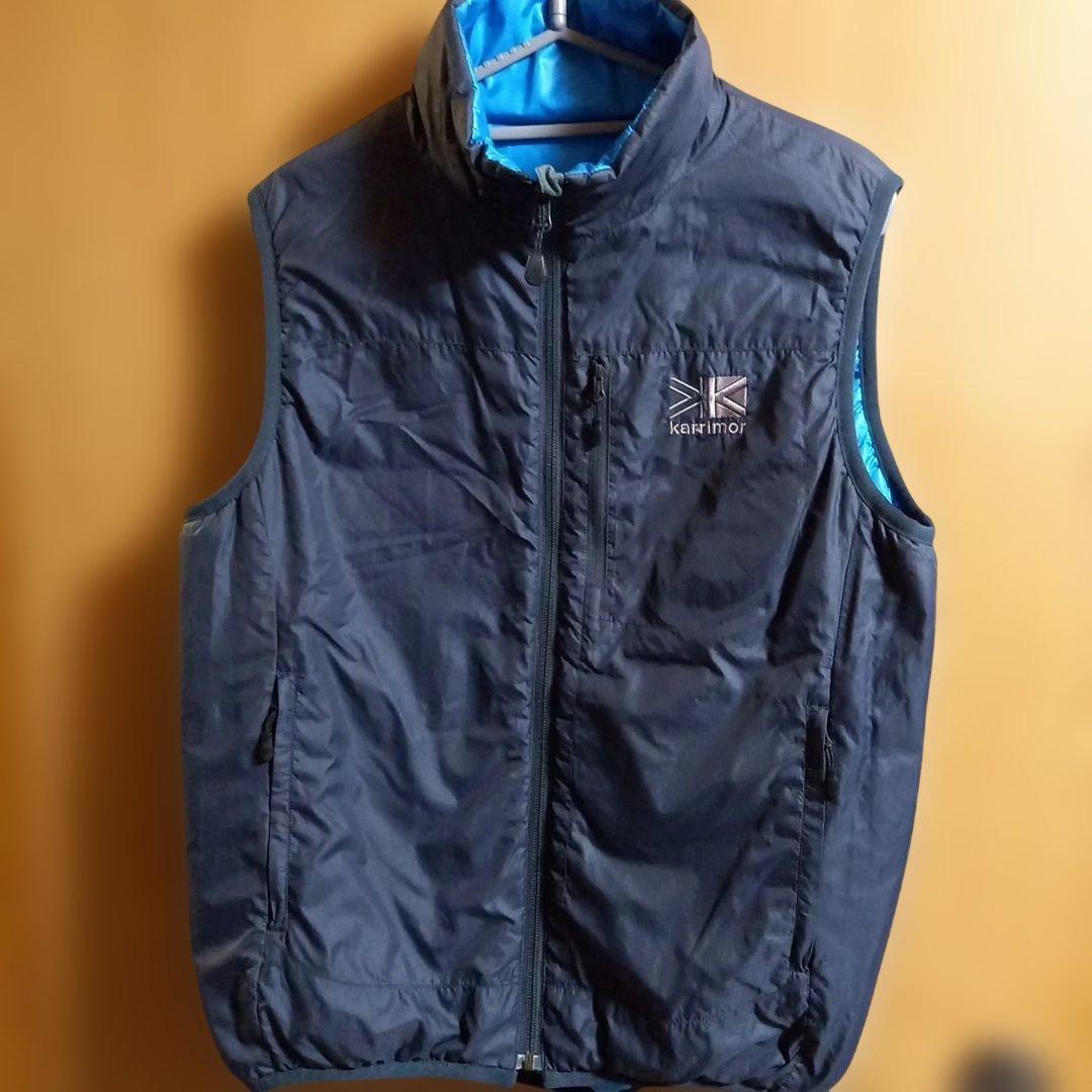 (未使用) karrimor リバーシブル ダウンベスト Mサイズ