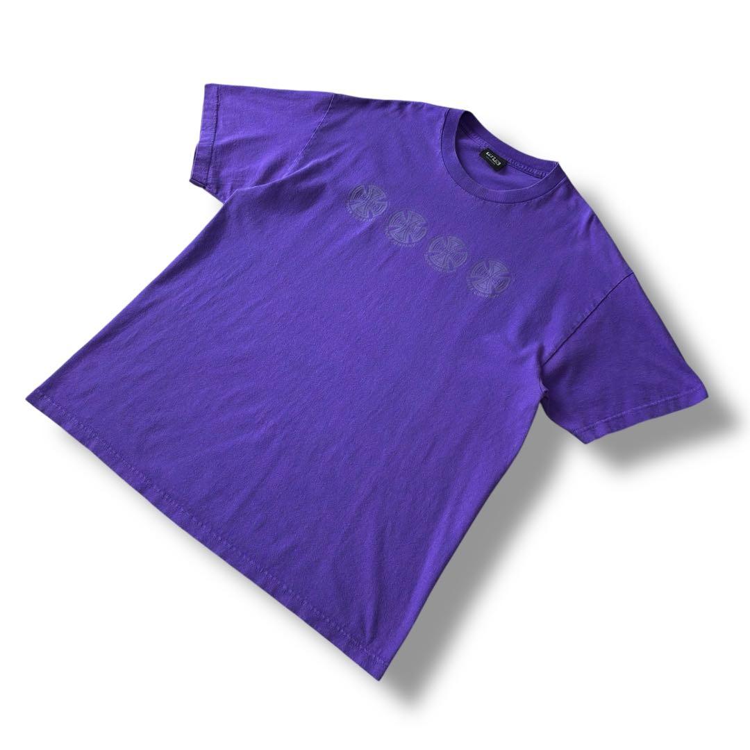 old independent“4連クロス“Tシャツ インディペンデント
