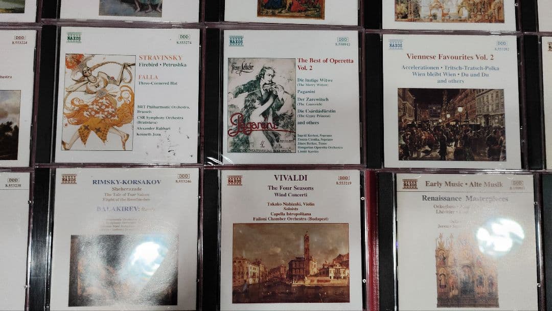 NAXOSレーベルのクラシック、オペラCD48枚セット