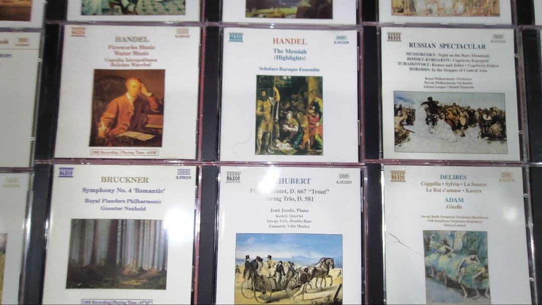 NAXOSレーベルのクラシック、オペラCD48枚セット