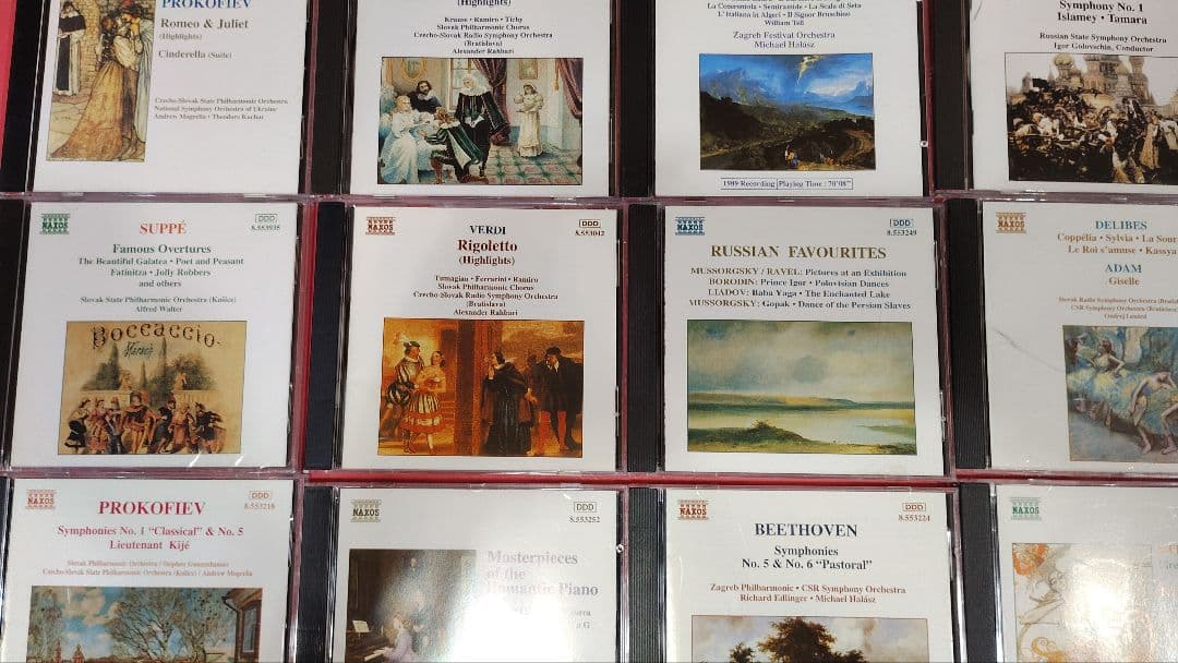 NAXOSレーベルのクラシック、オペラCD48枚セット