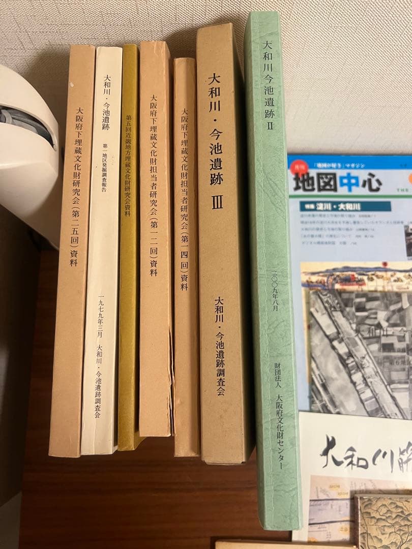 大和川、狭山池、今池遺跡、大阪府など24冊　考古学関連本　 古本