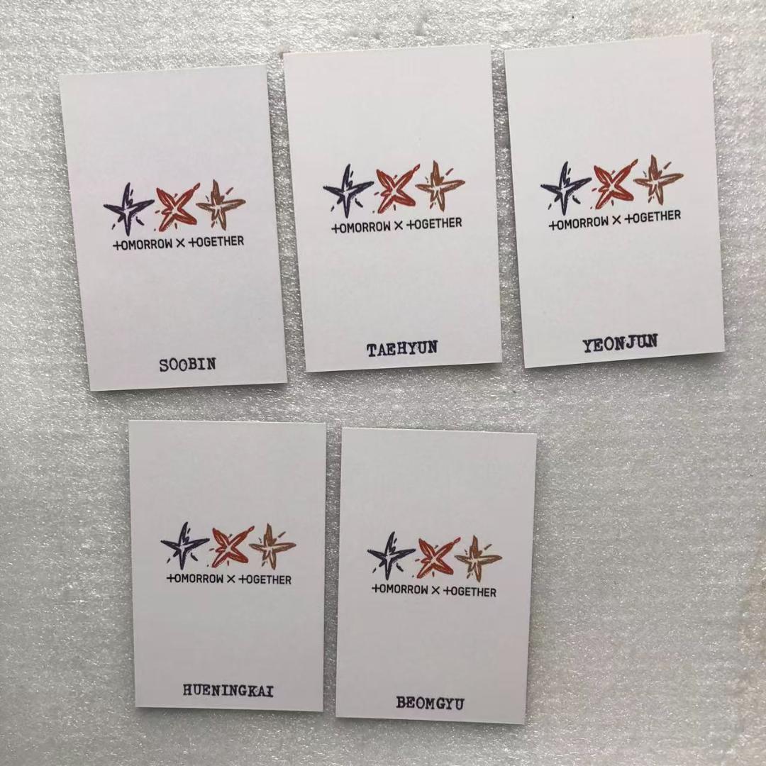 TXT TOMORROW 韓国 サノク トレカ 5枚