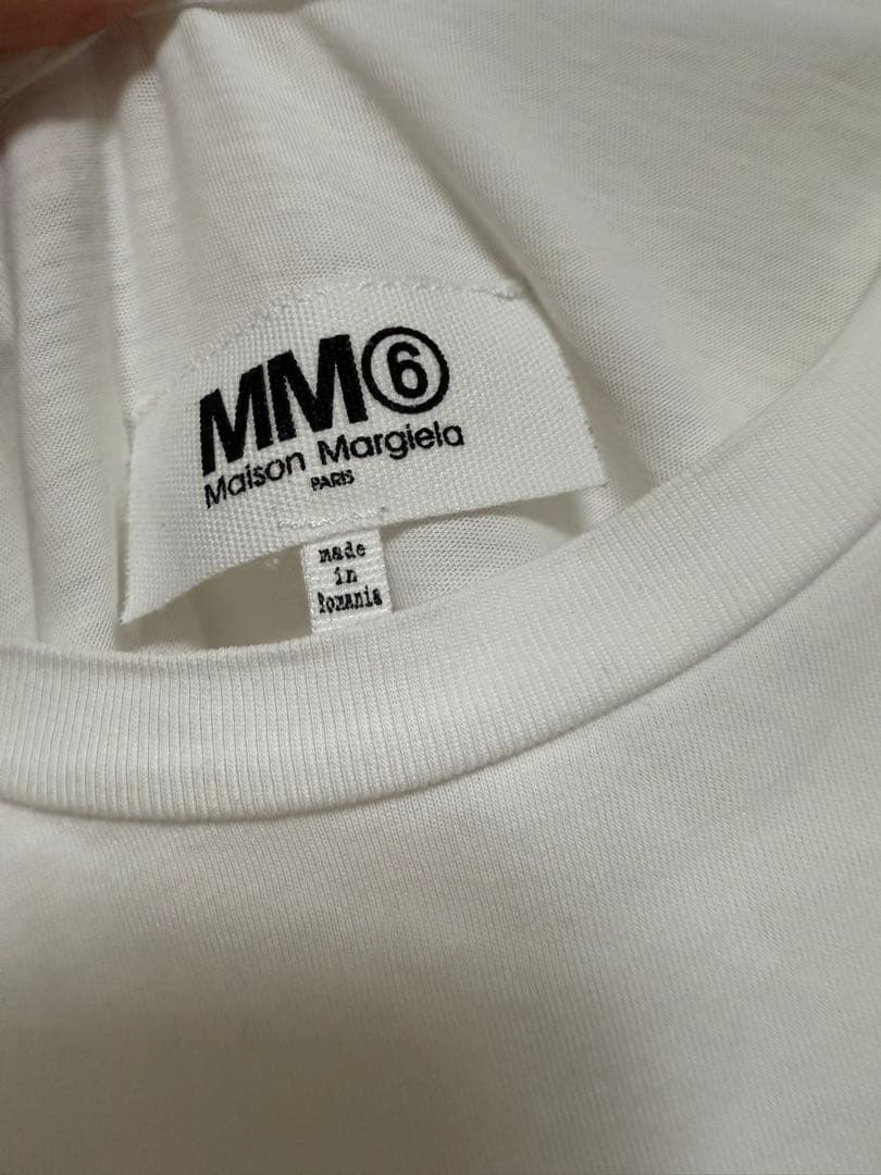 MM6 ロゴプリント Tシャツ