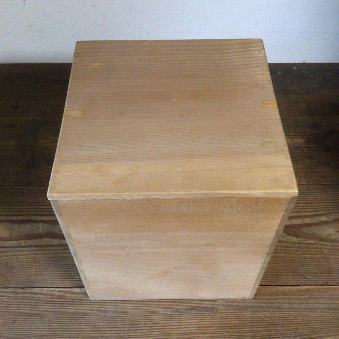 No4101 粉引二口花瓶　MARKUS japan印　木箱付　陶磁器　送料無料
