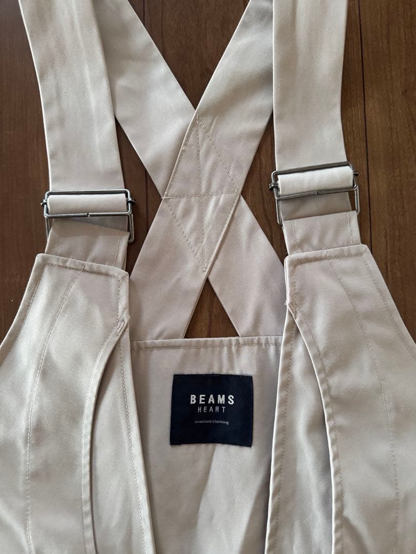BEAMS HEART アイボリー ベスト