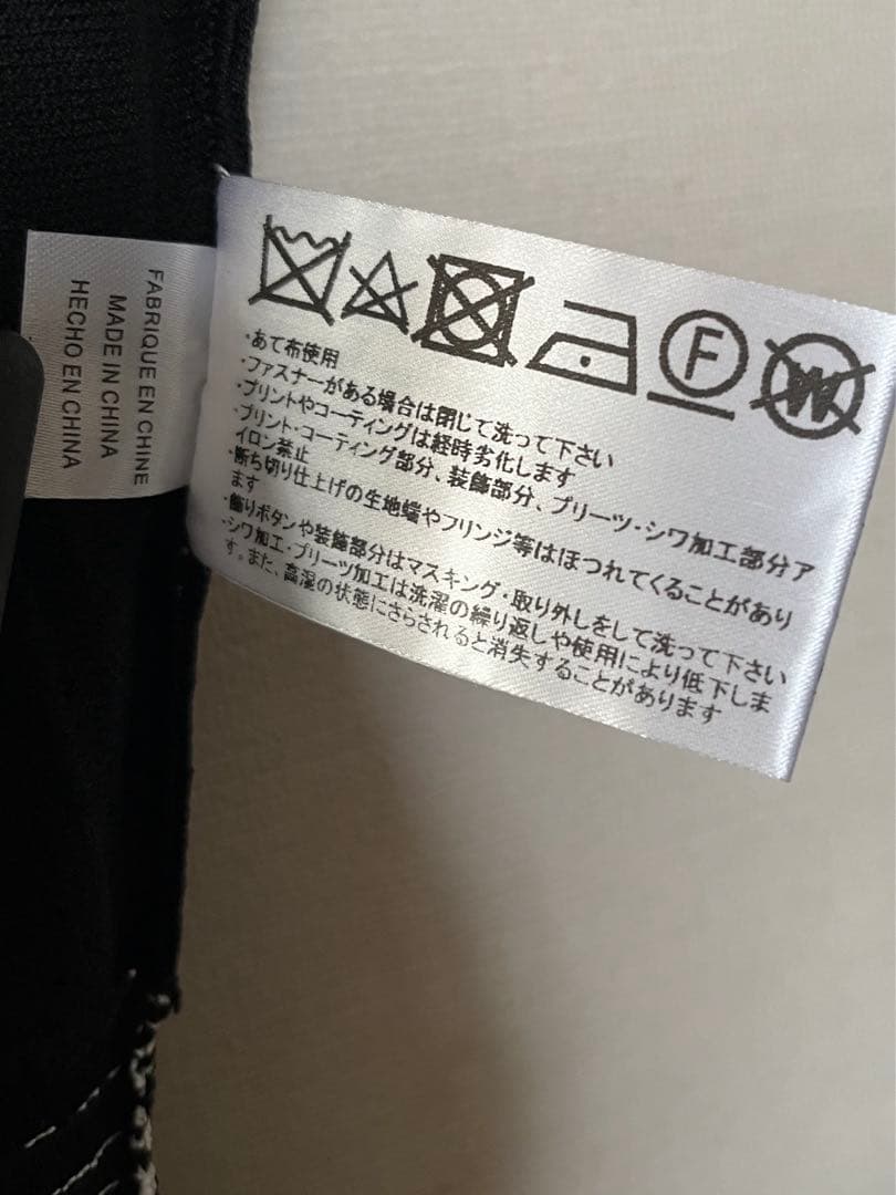 【美品】PAULE KA ポールカ ノースリーブストライプワンピ ブラック M