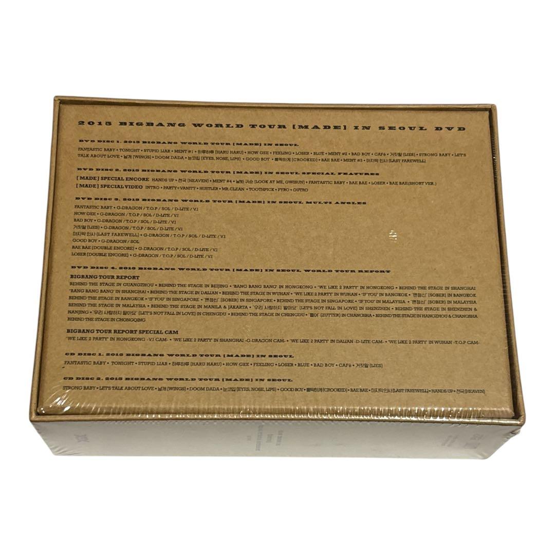 未開封品　BIGBANG/2015 BIGBANG WORLD TOUR