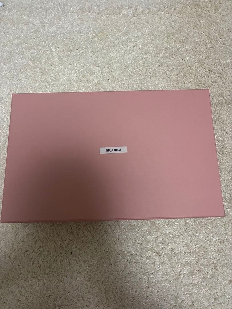 極美品 MIU MIU Wool and mohair scarf マフラー