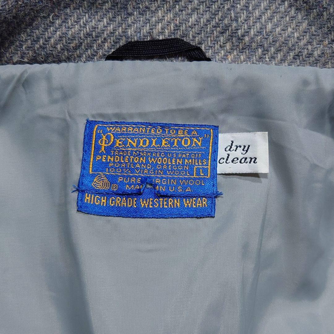 70s PENDLETON ウエスタンジャケット USA製 L ヴィンテージ
