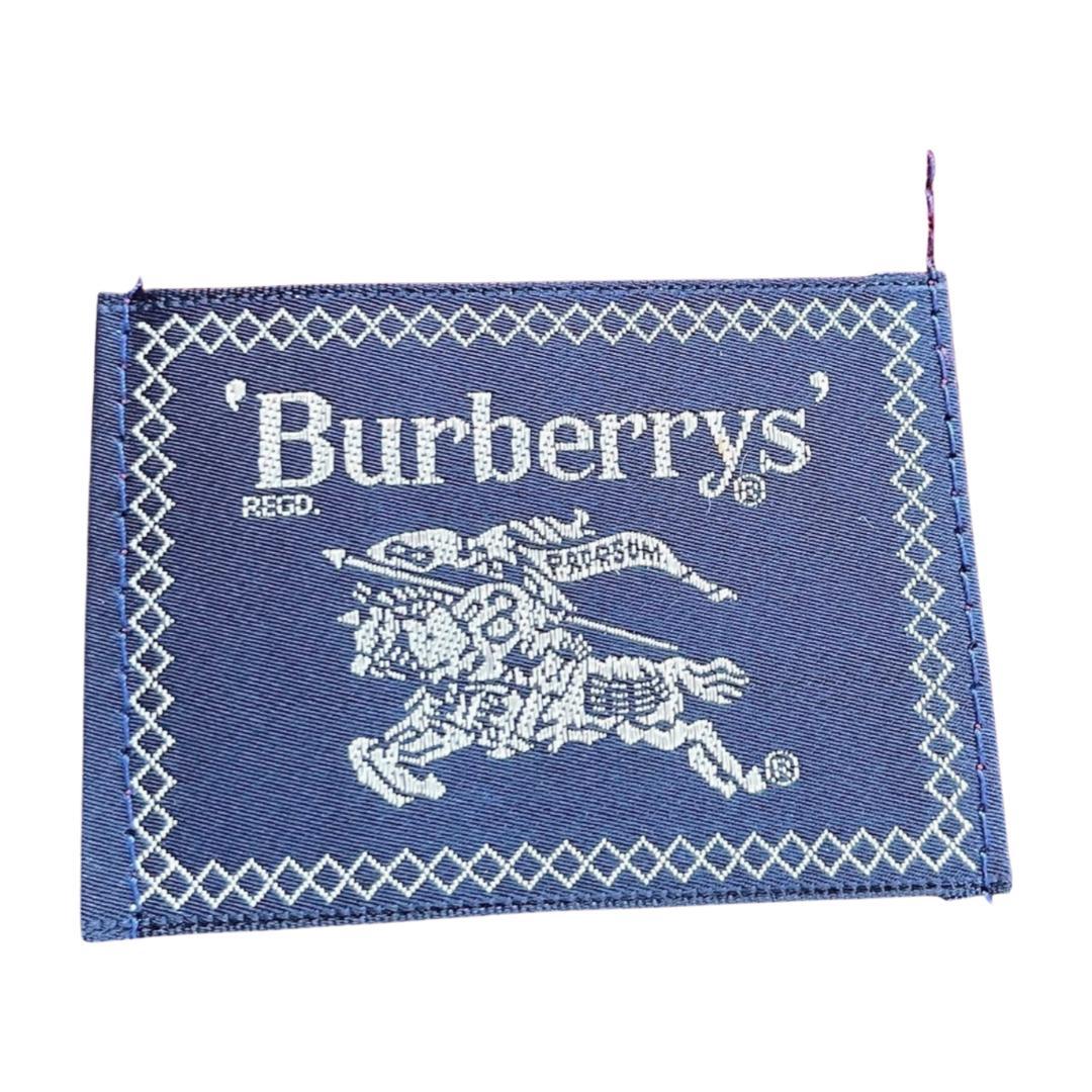 Burberrys ウール ストール バーガンディ（濃いめの赤紫色）