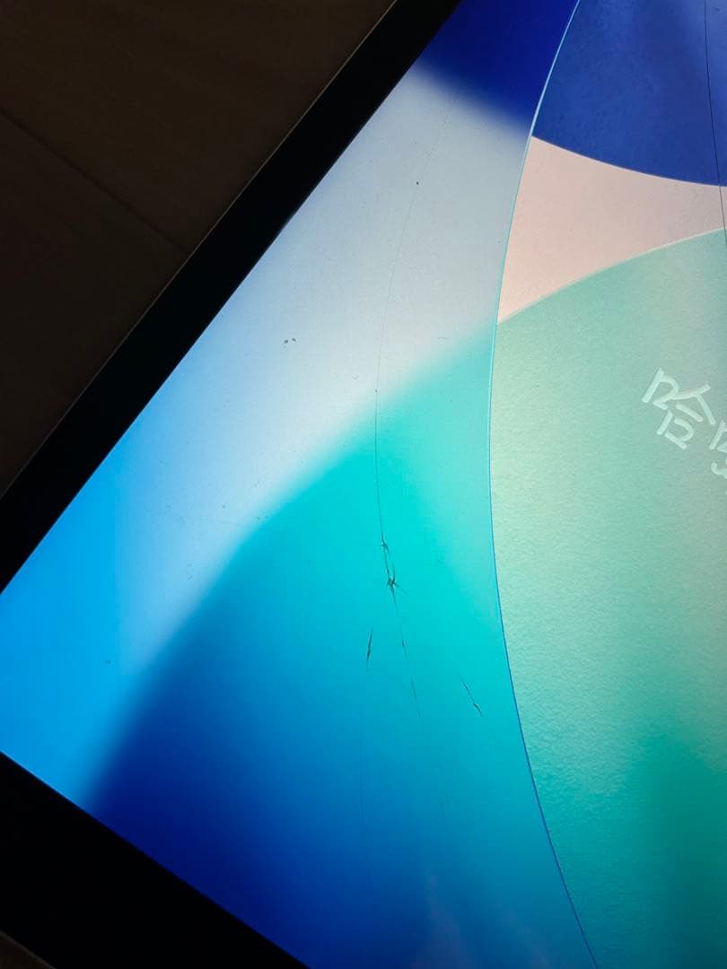 Apple iPad 本体 ひび割れあり