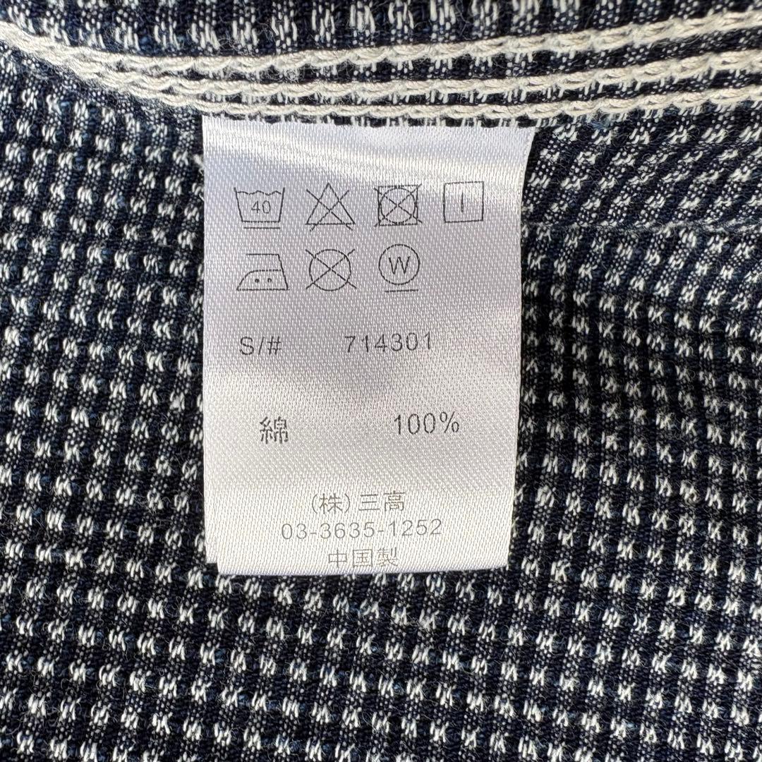AOZORA アオゾラ 刺し子 インディゴ カバーオール 3