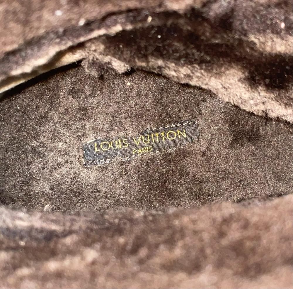 ◆LOUIS VUITTON ムートンブーツ モノグラムブラウン　10374
