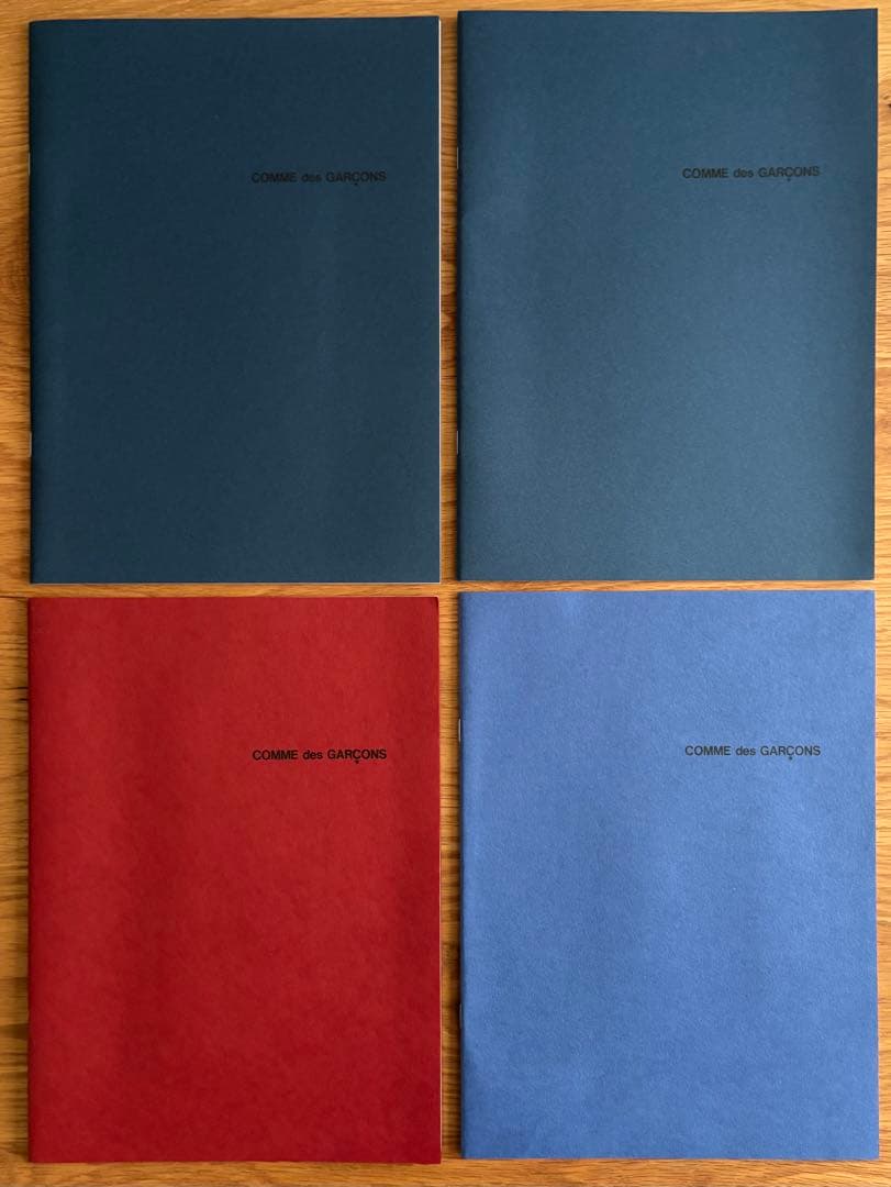 コムデギャルソン DM 12冊、ノート4冊セット