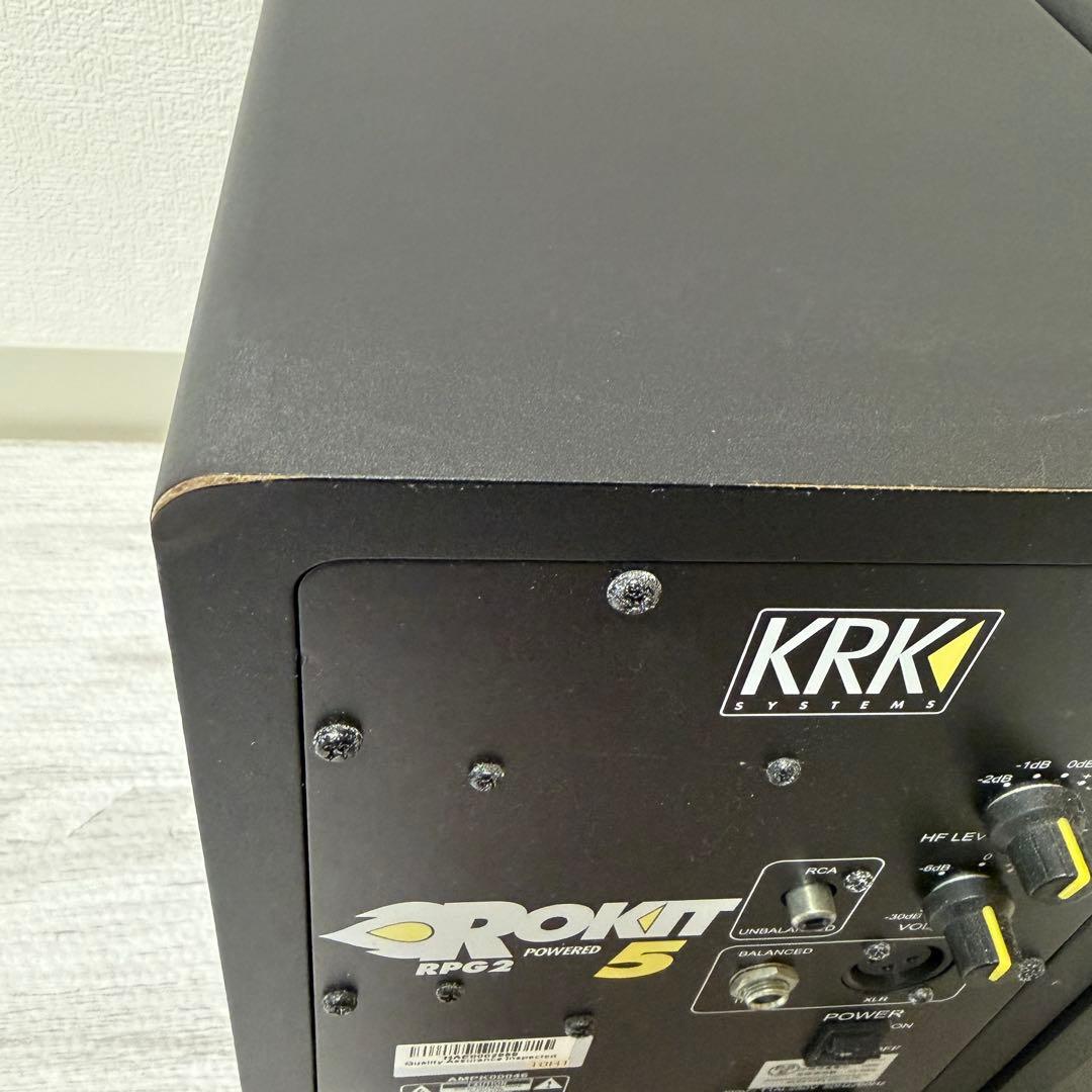 【動作確認済み・中古】KRK Rokit 5 スタジオモニタースピーカーセット