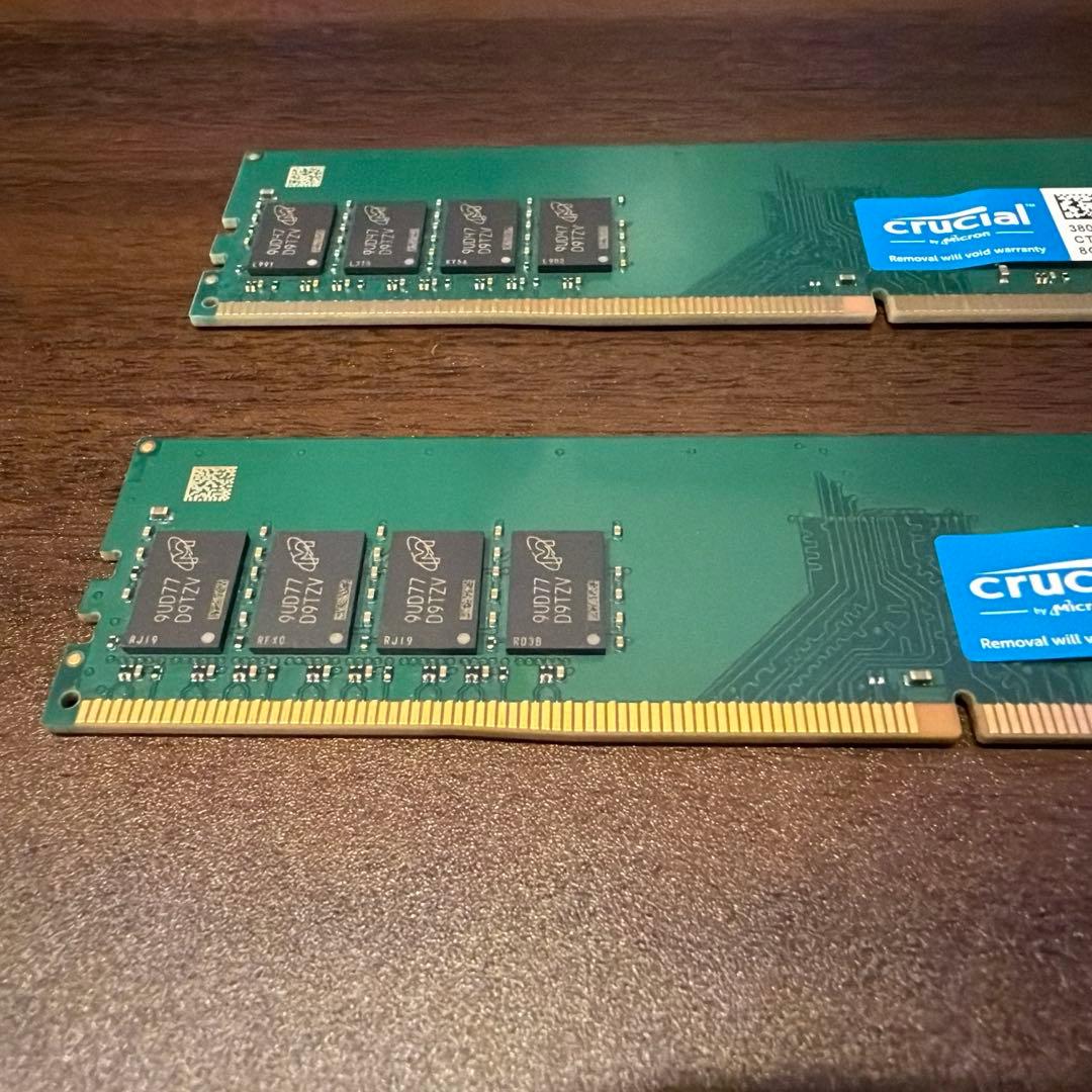 【 メモリ 】 16GB(8GB×2) PC4-21300(DDR4-2666)
