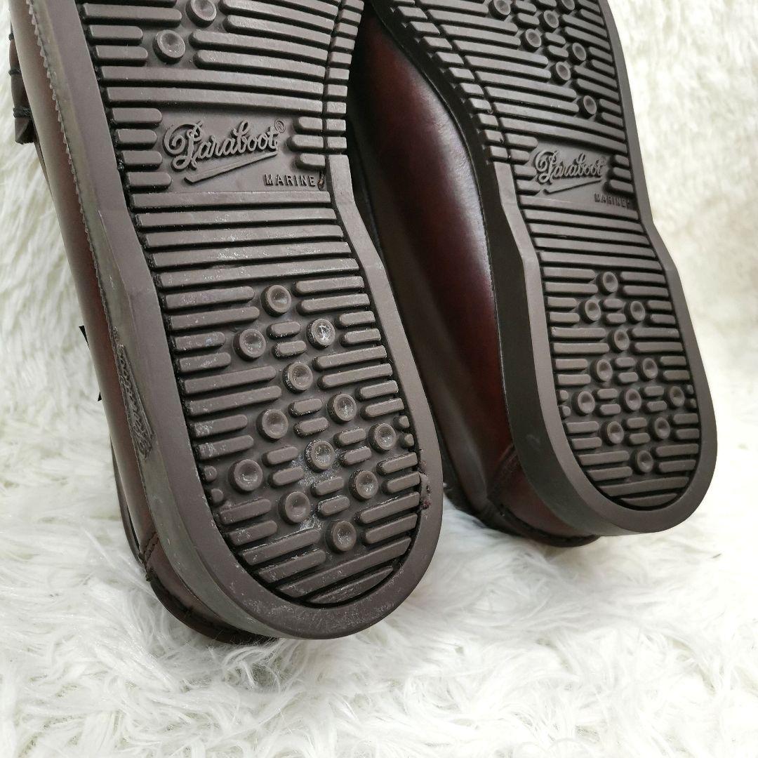 【ほぼ新品】パラブーツ　コロー　CORAUX　ローファー　マロン　8.5　27