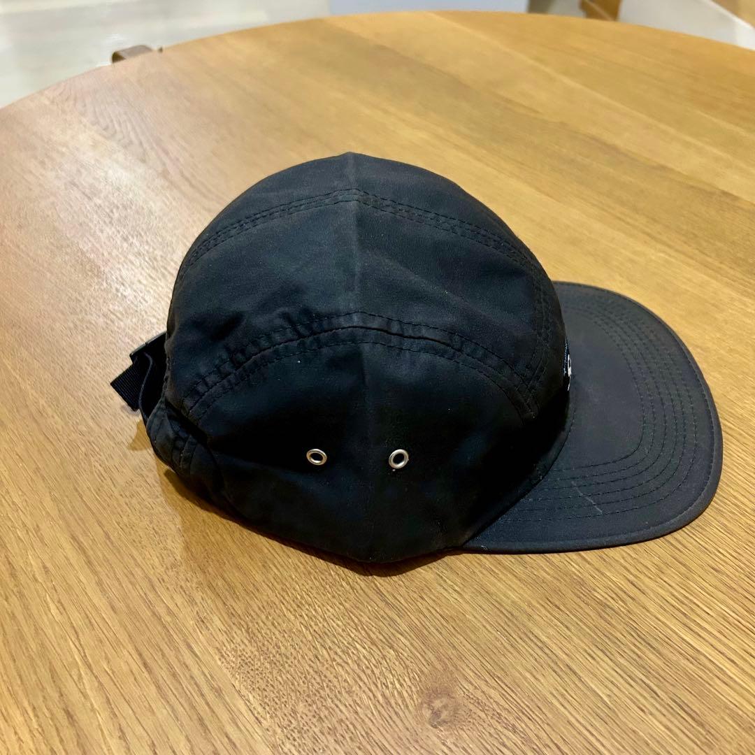 Supreme Waxed Cotton Camp Cap ブラック 黒