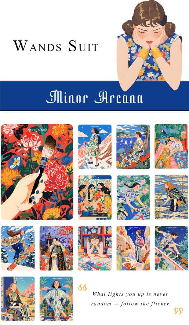【正規品タロットカード】クラファン完売✨希少✨現代的なアートワークの美麗デッキ