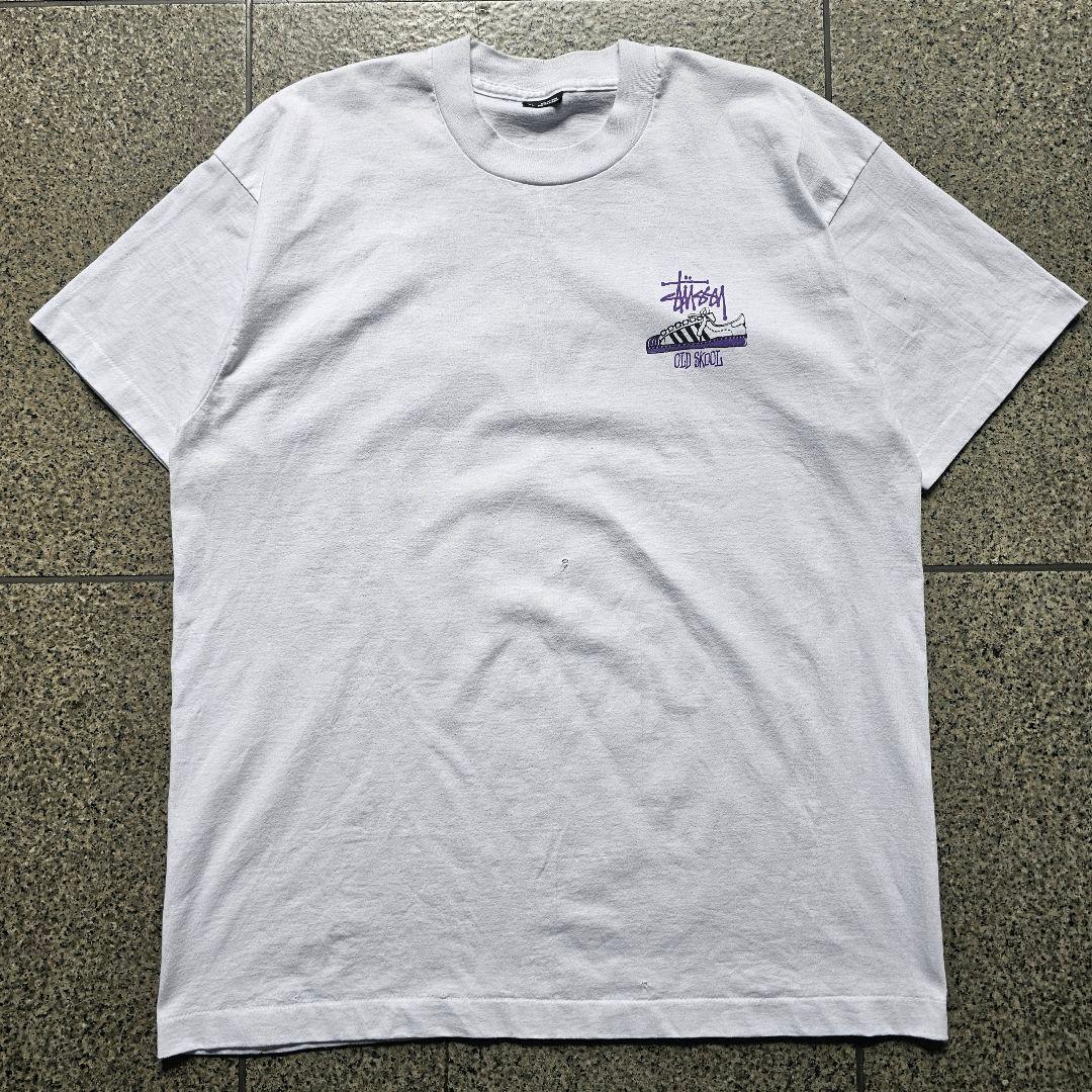 80s stussy OLD SKOOL FLAVOR © XL
