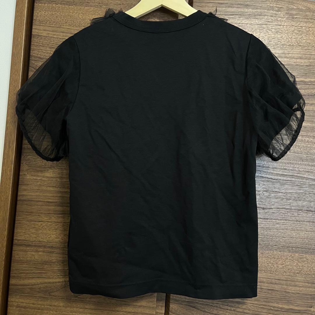 noir kei ninomiya チュール フリル ドッキング Tシャツ