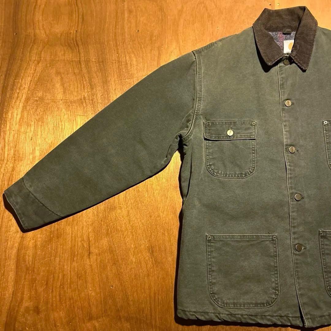 Carhartt 希少 ミシガンチョアコート MOS ミディアム
